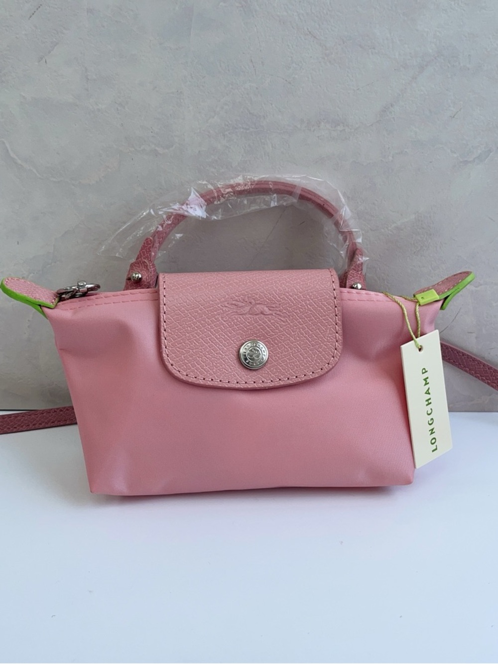 Longchamp Pink Mini Crossbody Bag